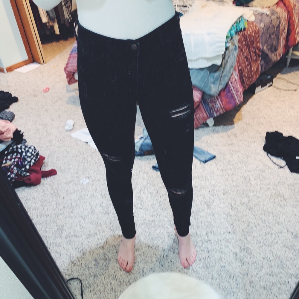 Black Hollister jeans